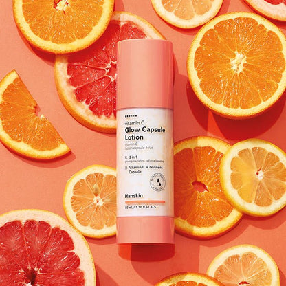 Hanskin Vitamin C Glow Capsule Lotion 80ml - Daebak