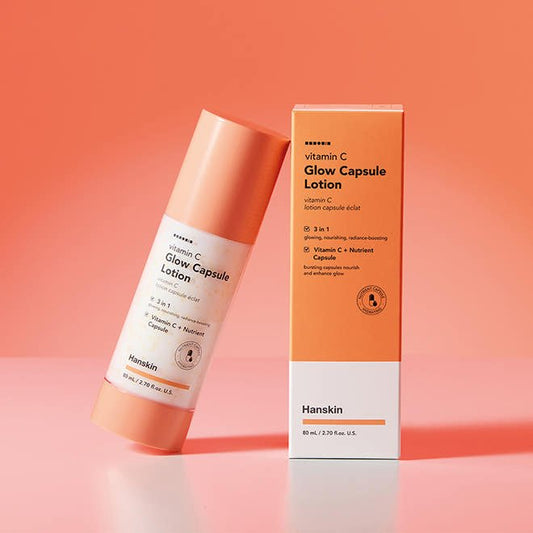 Hanskin Vitamin C Glow Capsule Lotion 80ml - Daebak