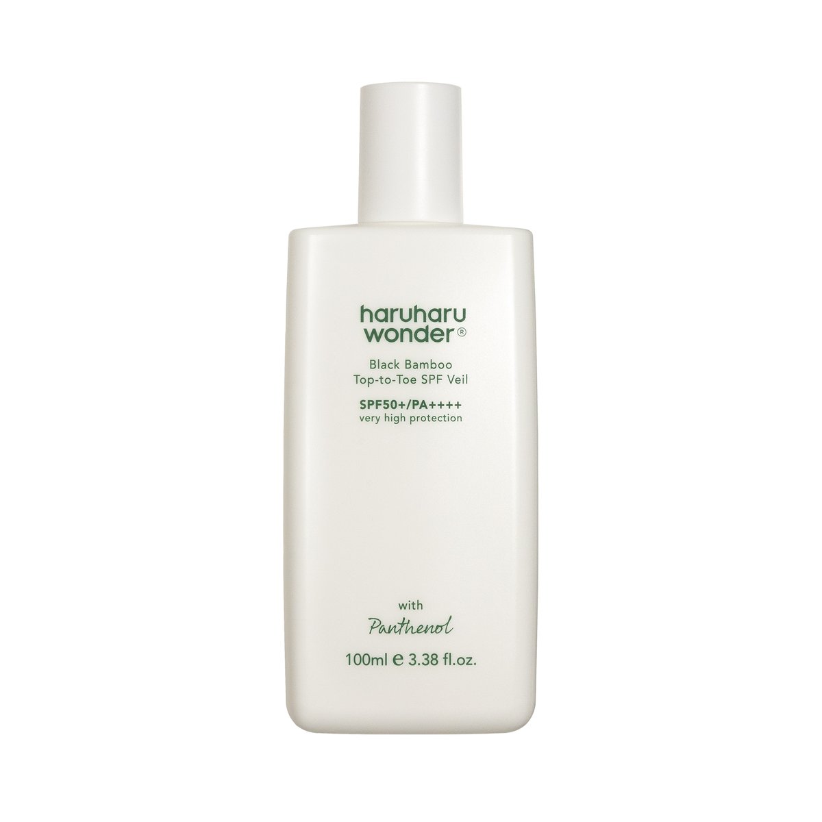 [haruharu wonder] Black Bamboo Top-to-Toe SPF Veil SPF50+ PA++++ 100ml - Daebak
