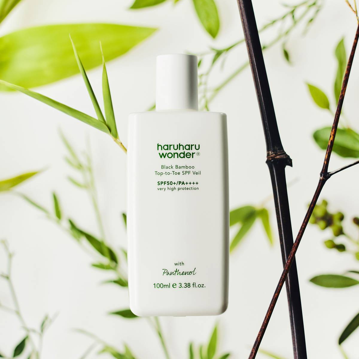 [haruharu wonder] Black Bamboo Top-to-Toe SPF Veil SPF50+ PA++++ 100ml - Daebak