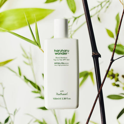 [haruharu wonder] Black Bamboo Top-to-Toe SPF Veil SPF50+ PA++++ 100ml - Daebak