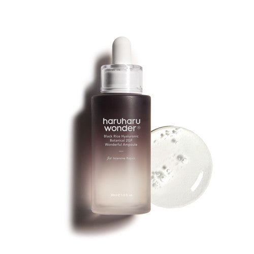 [haruharu wonder] Ampoule merveilleuse botanique 2GF à l'acide hyaluronique et au riz noir 30 ml