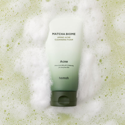 heimish Matcha Biome Amino Akne-Reinigungsschaum 150ml