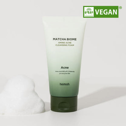 heimish Matcha Biome Amino Akne-Reinigungsschaum 150ml