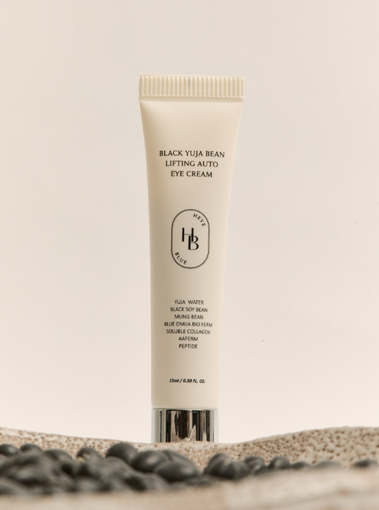 HEVEBLUE Black Yuja Bean Lifting Auto Eye Cream 15ml
