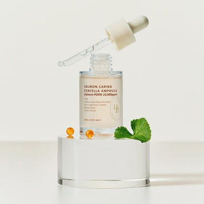 HEVEBLUE Salmon Caring Centella Ampoule 30ml - Daebak
