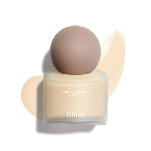 hince Second Skin Foundation 40ml (5 colors) - Daebak