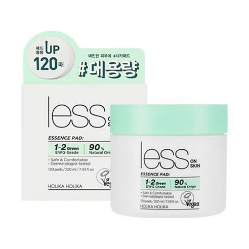 [HOLIKA HOLIKA] Less On Skin Essence Pad 120ea(220ml) - Daebak