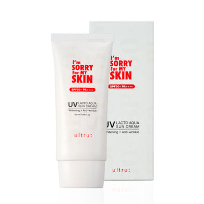 [I'm Sorry For My Skin] كريم واقٍ من الشمس Lacto Aqua SPF50+ PA++++ 50ml