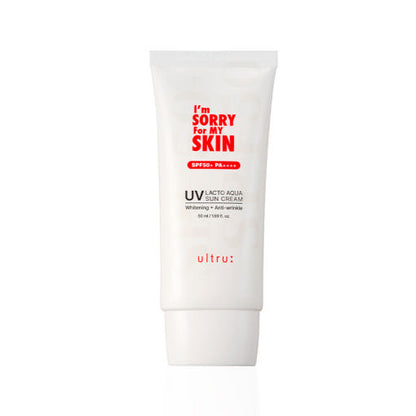 [I'm Sorry For My Skin] كريم واقٍ من الشمس Lacto Aqua SPF50+ PA++++ 50ml