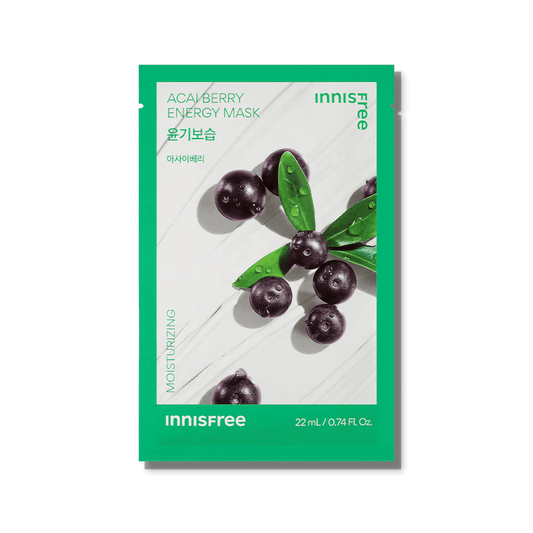 INNISFREE - Acai Berry Energy Mask 22ml - Daebak
