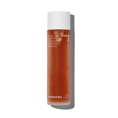 innisfree Black Tea Youth Enhancing Treatment Essence 145ml (BLACK TEA + PEPTIDE) - Daebak