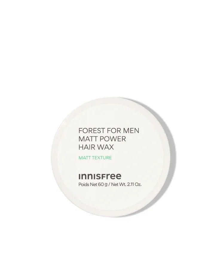 innisfree Forest For Men Matt Power Hair Wax 60g - Daebak