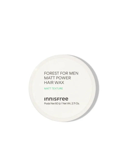 innisfree Forest For Men Matt Power Hair Wax 60g - Daebak