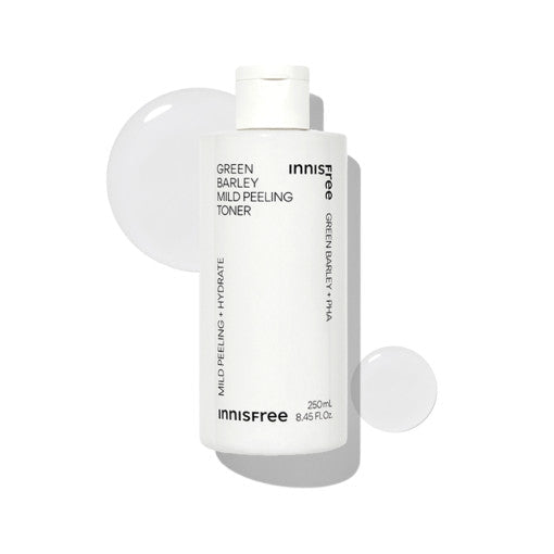 innisfree Green Barley Mild Peeling Toner 250ml - Daebak