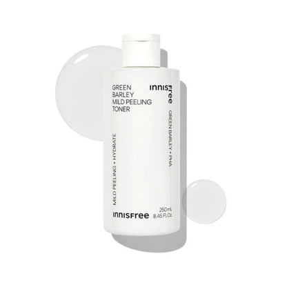 innisfree Green Barley Mild Peeling Toner 250ml - Daebak