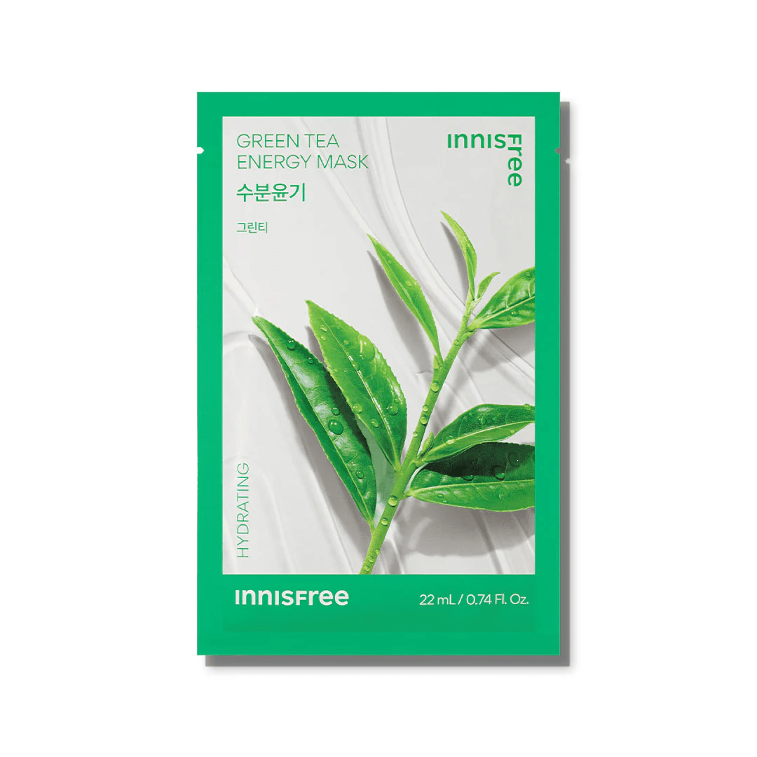 INNISFREE - Green Tea Energy Mask 22ml - Daebak