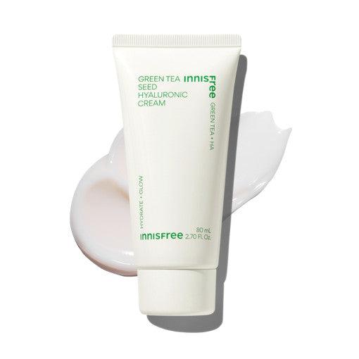 innisfree Green Tea Seed Hyaluronic Cream 80ml - Daebak