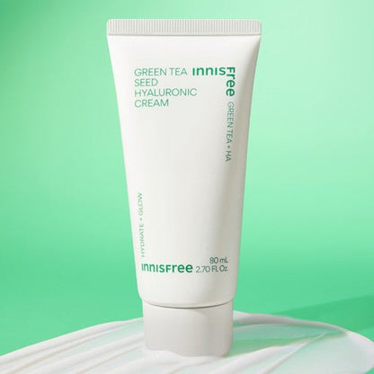 innisfree Green Tea Seed Hyaluronic Cream 80ml - Daebak