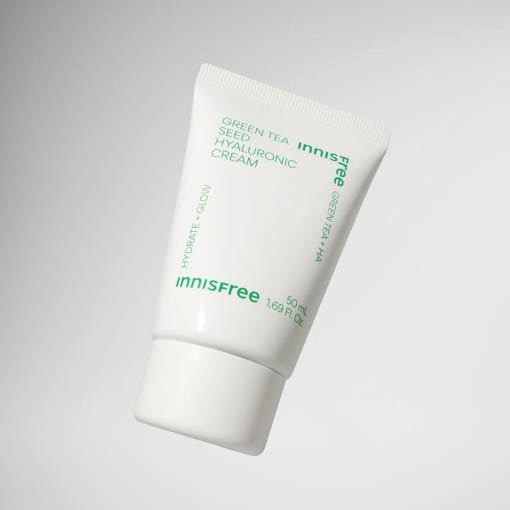 innisfree Green Tea Seed Hyaluronic Cream (Tube Type) 50ml - Daebak