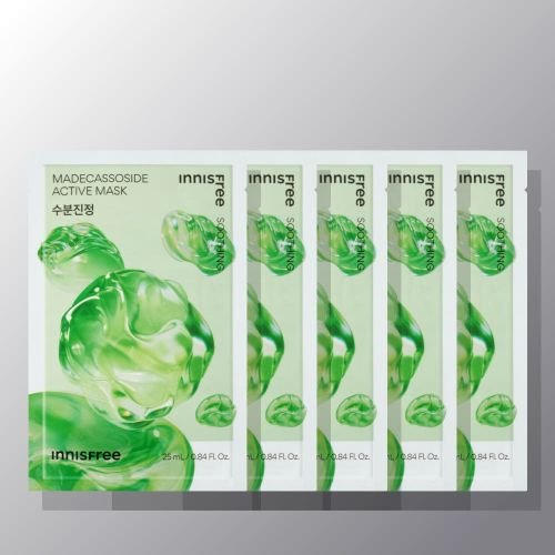 innisfree Madecassoside Active Mask 25ml X 5ea - Daebak
