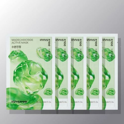 innisfree Madecassoside Active Mask 25ml X 5ea - Daebak