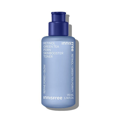 innisfree Retinol Green Tea PDRN Skin Booster Toner 170ml - Daebak