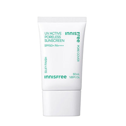 innisfree UV Active Poreless Sunscreen 50ml SPF50+ PA++++ - Daebak