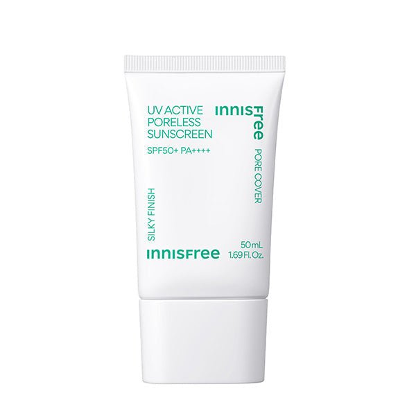 innisfree UV Active Poreless Sunscreen 50ml SPF50+ PA++++ - Daebak