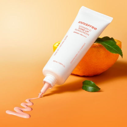 innisfree Vita C Tone Up Sunscreen SPF50+ PA++++ 50ml - Daebak