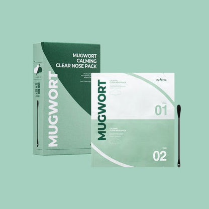 Isntree MUGWORT CALMING CLEAR NOSE PACK 5P - Daebak