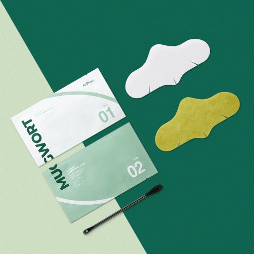 Isntree MUGWORT CALMING CLEAR NOSE PACK 5P - Daebak