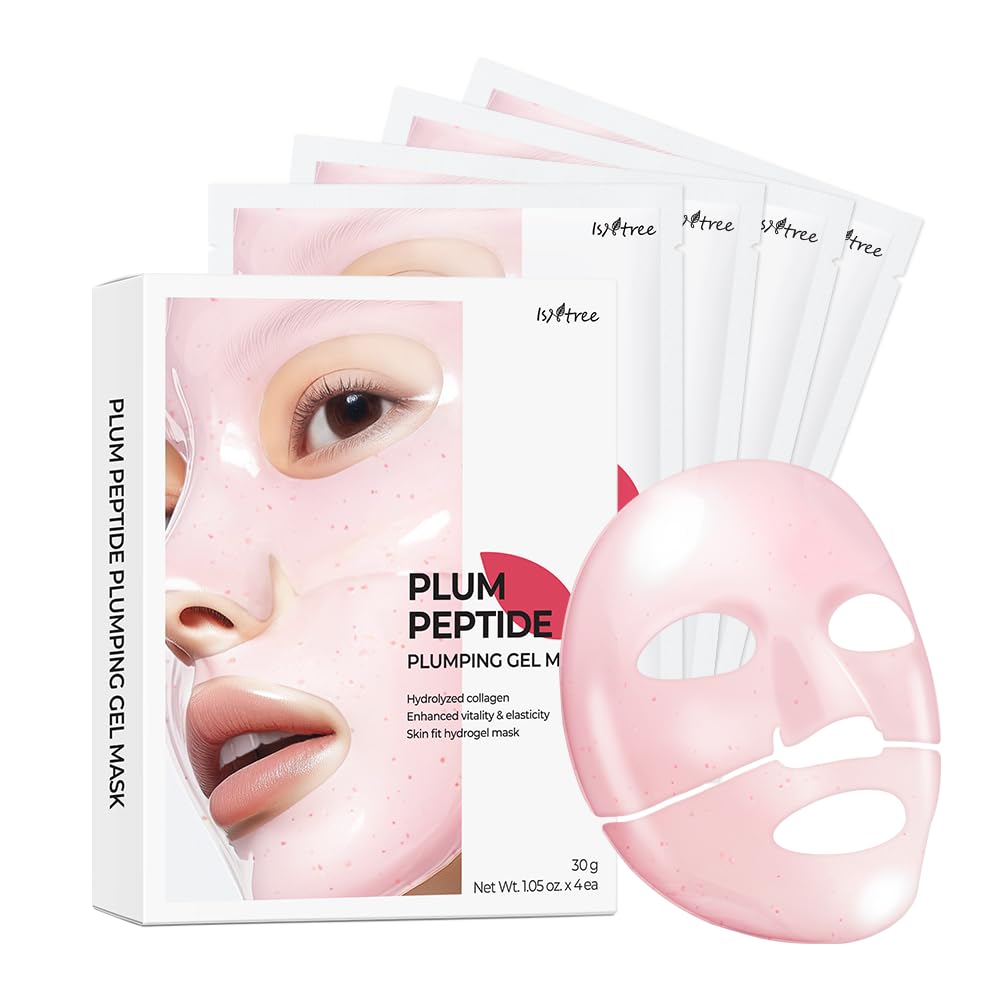 Isntree Plum Peptide Plumping Gel Mask 30g X 4ea - Daebak