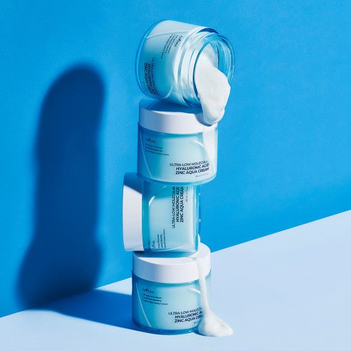 Isntree Ultra-Low Molecular Hyaluronic Acid Zinc Aqua Cream 80ml - Daebak