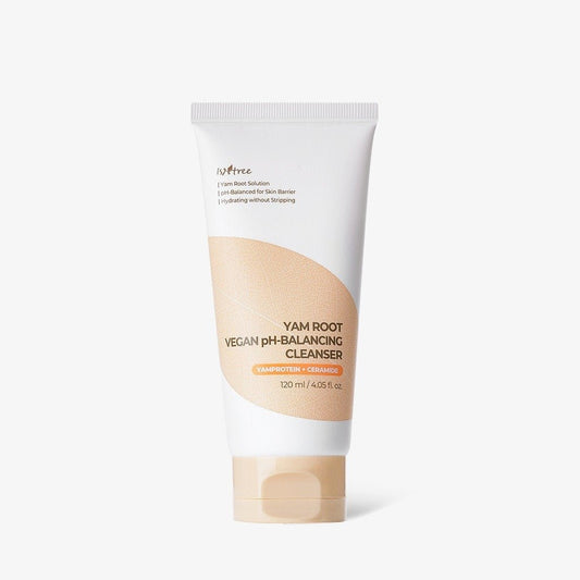 Isntree Yam Root Vegan pH-balancing Cleanser 120ml - Daebak