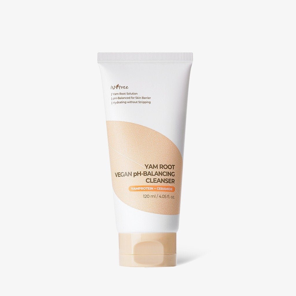 Isntree Yam Root Vegan pH-balancing Cleanser 120ml - Daebak