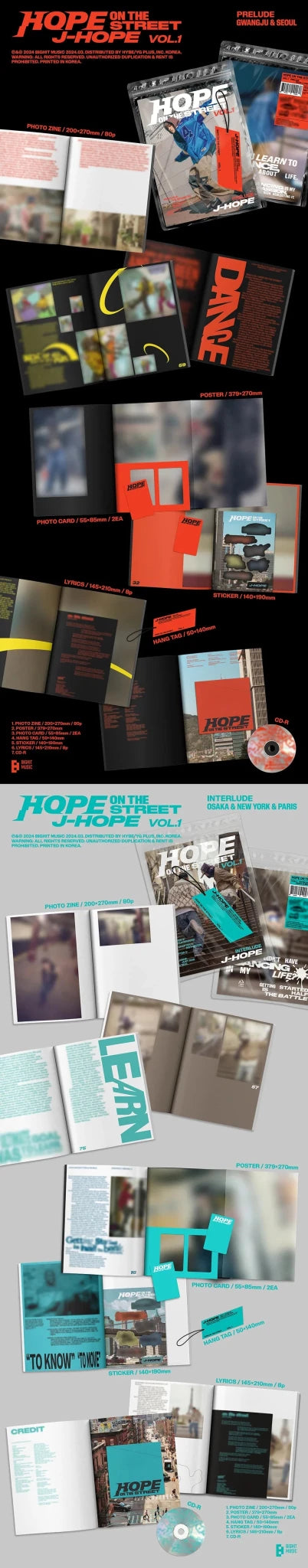 J-Hope of BTS Hope on the Street Vol 1 - Daebak