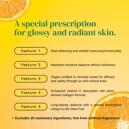 [JEJU INDI] Vitamin C Glossy Jumbo Pad 160ml - Daebak