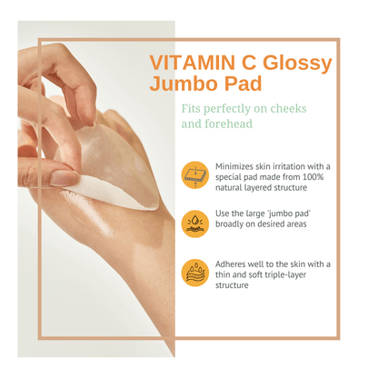 [JEJU INDI] Vitamin C Glossy Jumbo Pad 160ml - Daebak