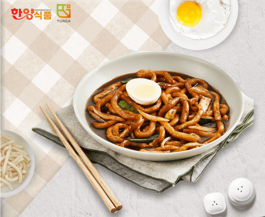Jjolbongi Jjajang Rice Cake Tteokbokki (295g, 10.41 oz) - Daebak