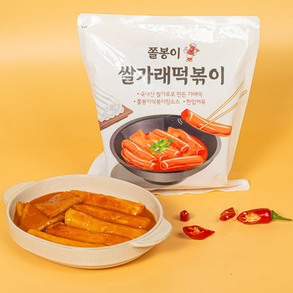 Jjolbongi Rice Cake Tteokbokki (650g, 22.93oz) - Daebak