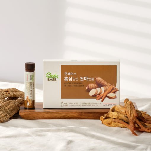[Jung Kwan Jang] Goodbase Red Ginseng with Cheonma Ampoule 25ml*14ea - Daebak