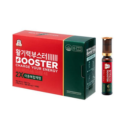 [Jung Kwan Jang] Hwal Gi Ruk Korean Red Ginseng Vital Tonic Liquid (20mL*14 bottles/Tablets400mg*14 tablets) - Daebak