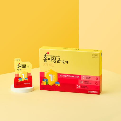 [Jung Kwan Jang] Kid Tonic Step 1 (Ages 3-4) 15ml x 30ea - Daebak