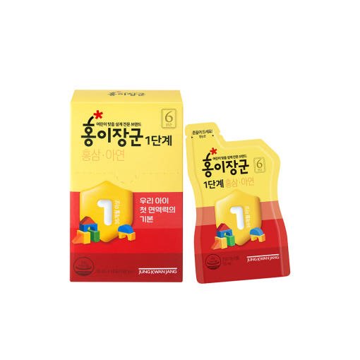 [Jung Kwan Jang] Kid Tonic Step 1 (Ages 3-4) 15ml x 30ea - Daebak