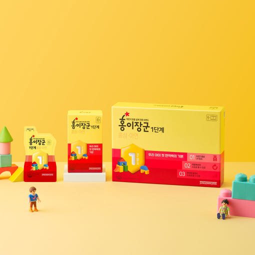 [Jung Kwan Jang] Kid Tonic Step 1 (Ages 3-4) 15ml x 30ea - Daebak