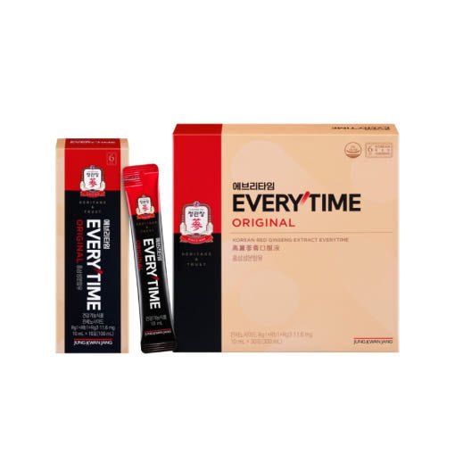 [Jung Kwan Jang] Korean Red Ginseng EveryTime 10mg*30Packs - Daebak