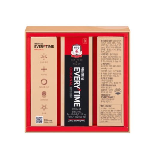 [Jung Kwan Jang] Korean Red Ginseng EveryTime 10mg*30Packs - Daebak