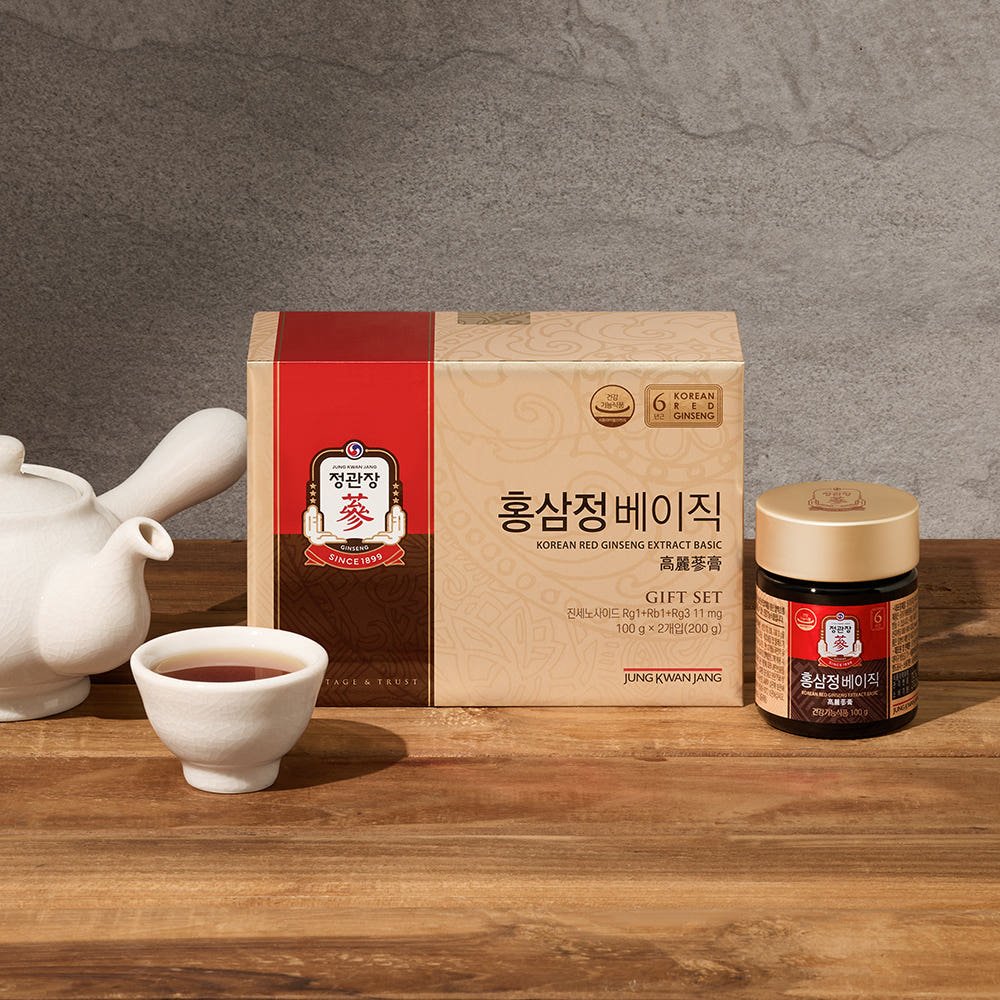 [Jung Kwan Jang] Korean Red Ginseng Extract Basic 100g*2ea - Daebak