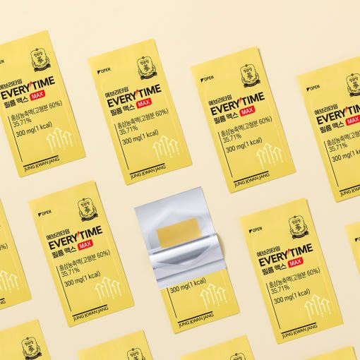 [Jung Kwan Jang] Korean Red Ginseng Extract Every Time FILM MAX (300mg*45Sheets) - Daebak